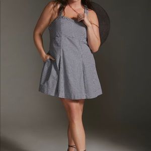 Anthropologie sweetheart mini dress